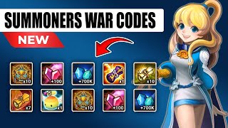 SUMMONERS WAR CODES 2024 🎁 SUMMONERS WAR SKY ARENA PROMO CODE