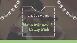 L'ADVENT'LURES 3,5-6" 2 décembre: Nano Minnow - Crazy Fish