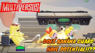 IS BANANA GUARD BAD IN MULTIVERSUS | Multiversus - Banana Guard 1v1 Gameplay