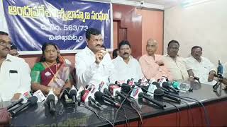 Highlight 3:50 – 8:50 from Viswabrahmins Pressmeet In VJF, Vishakhapatnam.