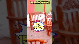 💥இப்போ DELIVERY - க்கு இருக்கு🔥| Low Price Wooden Sofa | Maisha Traders #shorts