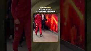 İcardi stattan sekerek ayrıldı #galatasaray #mauroicardi #sakatlık #futbolcu