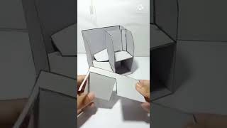 Amezing cardboard ATM 🤓 | How To Make A Cardboard ATM | real talent #shorts #ytshorts