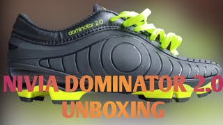 Nivia Dominator 2.0 unboxing in bengali | football shoes nivia Dominator 2.0 | Dominator 2.0 review