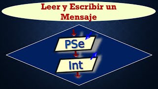 19.1- PseInt - ¿Como Leer y Escribir Mensaje?