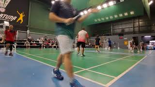 Watch This! Hassan/Nova vs Sharron/Monching #indonesia #india #badmintonplays #fortunasportsacademy