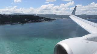 AMERICAN AIRLINES|| B737-800 N933NN||Landing in Montego Bay Jamaica (MBJ)