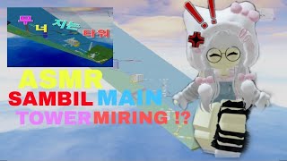 Asmr sambil main tower miring⁉️||ROBLOX INDONESIA||#robloxedit #gamerroblox