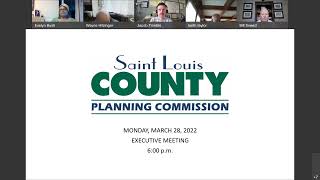 Planning Commission Executive Metting March 28 2022