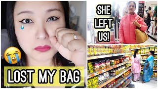 OMG! I Lost My Bag | She Left Us | Shop with Me - Indian SuperMarket! - Vlog #121