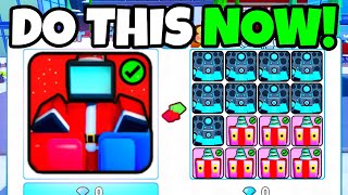 NEW SANTA TV MAN GOT BEST OFFERS... Toilet Tower Defense