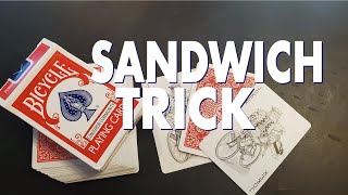 Card Magic Trick: Simple Sandwich Tutorial