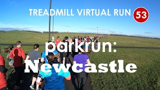 Treadmill Virtual Run 53: parkrun 5K, Newcastle upon Tyne on the Town Moor