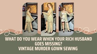 Unapologetic Boudoir Fashion | Vintage Lingerie Sewing | 1935 Dressing Gown Tutorial