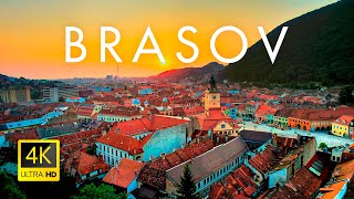 Brasov, Romania 🇷🇴 in 4K Ultra HD | Drone Video