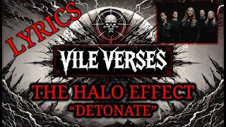 THE HALO EFFECT - Detonate (Lyrics) 2024