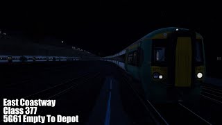 TSW ECW 5G61 Empty To Depot Class 377