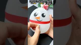 Try dis amazing Christmas balloon snowman|school projects n crafts|easy DIY|home decor#timetraveller