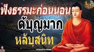 ฟังธรรมะก่อนนอน ใครชอบนอนฟังธรรมะแล้วหลับ [490] จะเกิดอานิสงส์ใหญ่ได้บุญมาก - พระพุทธรูปไทย Channel.