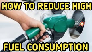 10 Reasons For High fuel Consumption On Your Car