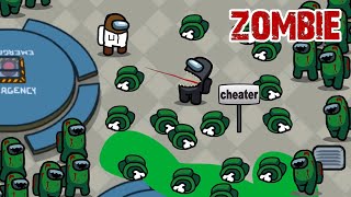 Among Us: Zombie vs CHEATER-imposter !! Funny Animation (part.4)