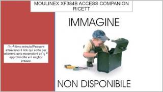 MOULINEX XF384B ACCESS. VAPOR. COMPANION + RICETT.