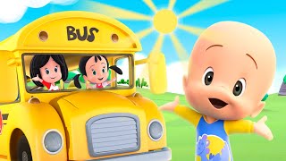 Las ruedas del bus | Divíértete con las aventuras de Cleo y Cuquin