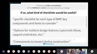 Stakeholder meeting (6/24/2020) for MS4 design standards - USDCM Volume 3, Ch4 (V3C4) Update