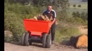 Muck Truck with Dual wheels & Bulk Bucket