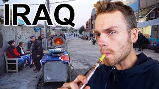 WALKING STREETS OF IRAQ (This is Crazy) Smoking Shisha & Meeting Locals