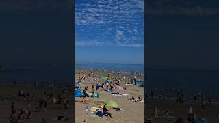 Folkestone sandy beach