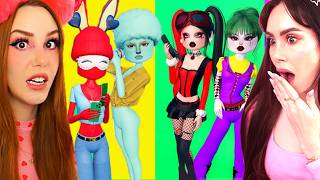 UNHINGED BFF CHARACTER OUTFITS in Dress To Impress on Roblox! Ft. @leahashe