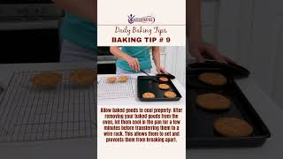 Daily Baking Tips #shorts -- Cooling Baked Goods