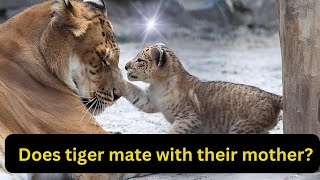 Does Tiger mate with their Mother? | Lion mating