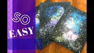 Easy Galaxy Painting Tutorial