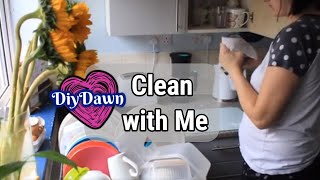 Morning Clean | washing dishes | DiyDawn