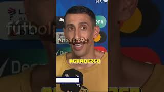 DI MARIA SE IRÍA POR LA PUERTA GRANDE  #seleccionargentina #copaamérica2024 #futbol #messi