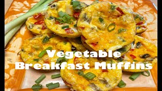 START YOIUR  MORNING WITH  GRAB & GO VEGGIE BREAKFAST MUFFINS | KETO FRIENDLY | QUICK & EASY