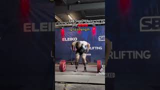 322.5kg(711lbs) deadlift