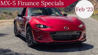 Finance Specials: MX-5 February 2023