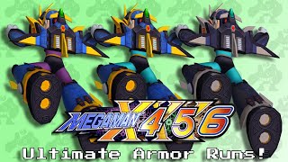 Mega Man X4-6 | Ultimate Armor Runs!