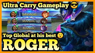 ROGER BEST BUILD 2020, ROGER MOBILE LEGENDS, HYPER CARRY GAMEPLAY, NEW META, SAVAGE, 2020, MLBB