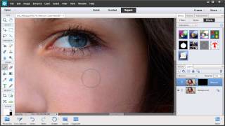 Retouch Layer: easy skin smoothing in PSE