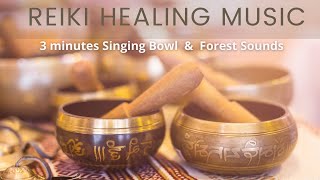 Reiki Healing Music 3 minutes bowl for positive energy