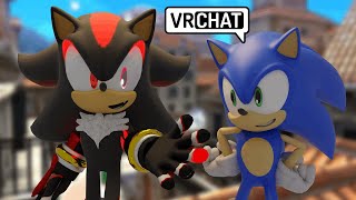 SONIC MEETS MULTIVERSE SHADOW! [IN VR CHAT!]