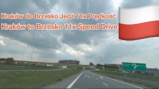 #Kraków do Brzesko #drive in #poland #polska Lesser Voivodeship Województwo Małopolskie #jazda