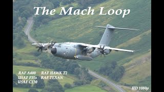 LFA7  Featuring F35 Lightning, MC130 And Atlas A400,  The Mach loop16th August 2022