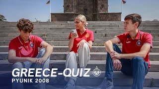 Greece-Quiz with Pyunik 2008 footballers Alen Sahakyan and Artur Movsesyan