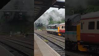 70000 Britannia on test through Wellington, featuring 37409