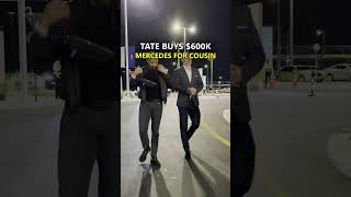 Tate Surprises Cousin With $600K Mercedes Benz #shorts